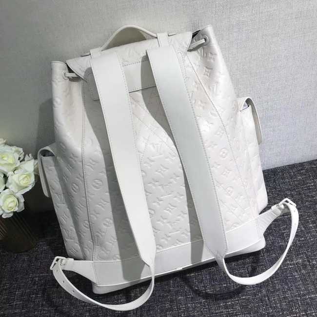 Louis Vuitton Outlet CHRISTOPHER Large backpack M53285 white