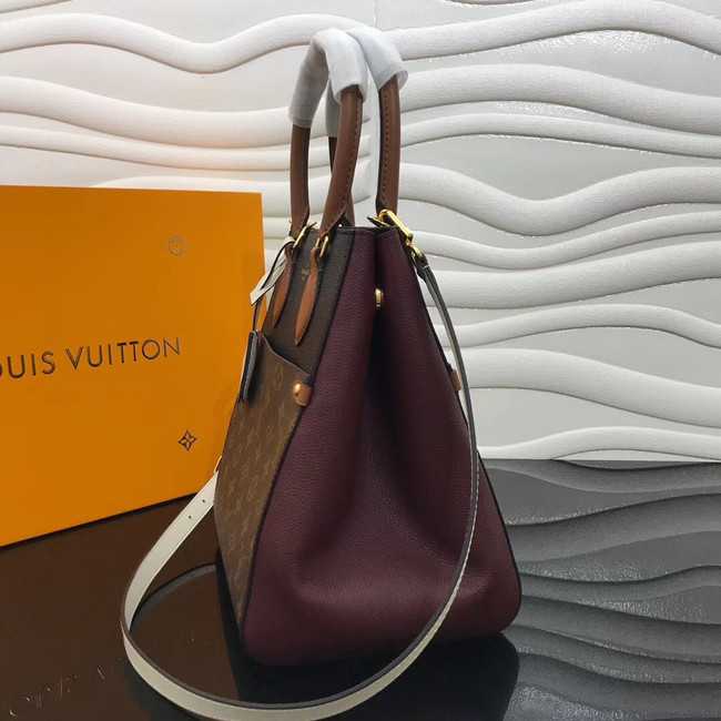 Louis Vuitton Outlet Original FOLD TOTE medium M45409 black&brown&white