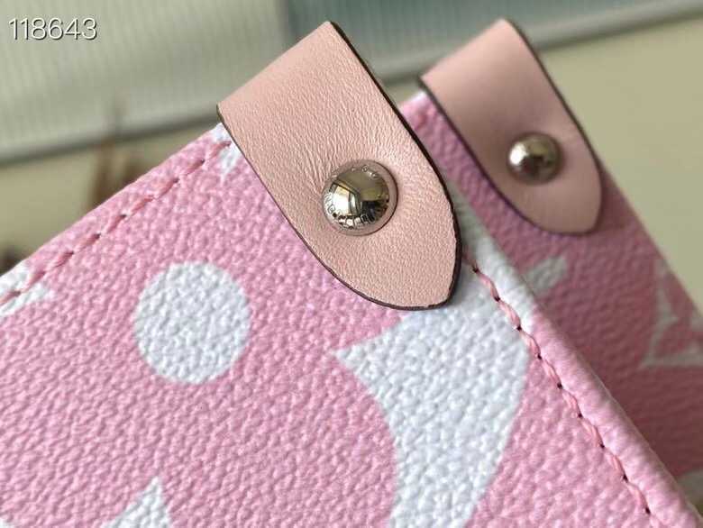 Louis Vuitton Outlet ONTHEGO MM M45118 Pink&Blue