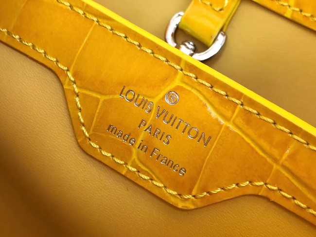 Louis Vuitton Outlet original crocodile CAPUCINES PM M94587 yellow