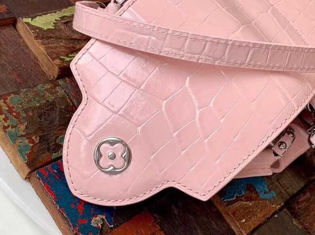 Louis Vuitton Outlet original crocodile CAPUCINES Mini M93163 pink