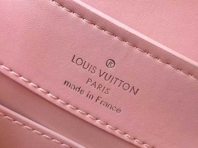 Louis Vuitton Outlet original crocodile CAPUCINES Mini M93163 pink