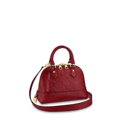 Louis Vuitton Outlet Original Monogram Empreinte NEO ALMA BB M44866 Cherry Berry