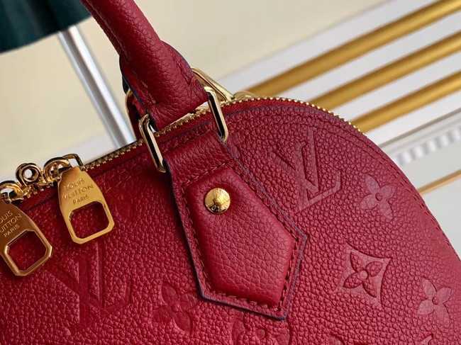 Louis Vuitton Outlet Original Monogram Empreinte NEO ALMA BB M44866 Cherry Berry