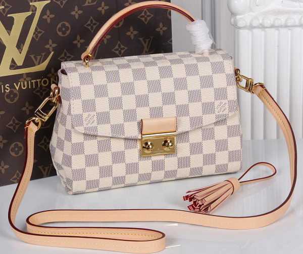 Louis Vuitton Outlet Damier Azur Canvas CROISETTE Bag N41581