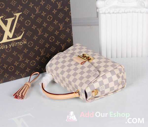 Louis Vuitton Outlet Damier Azur Canvas CROISETTE Bag N41581