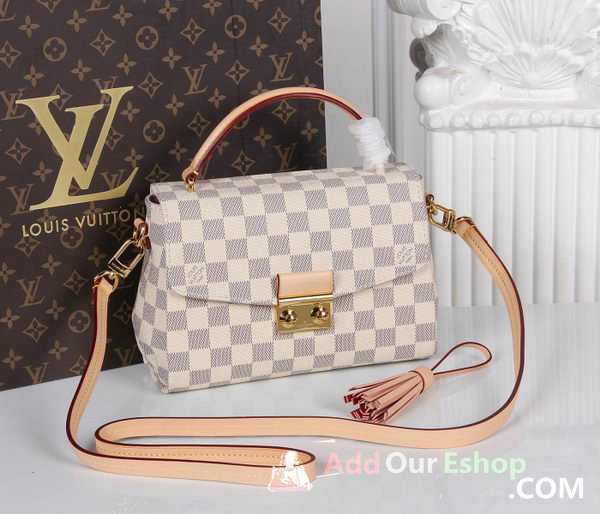 Louis Vuitton Outlet Damier Azur Canvas CROISETTE Bag N41581