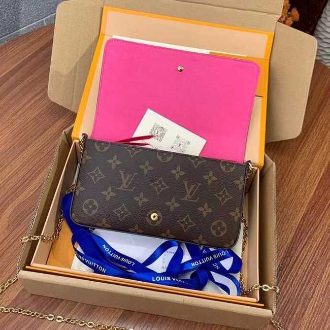 Louis Vuitton Outlet FELICIE POCHETTE M80859A Fuchsia Pink