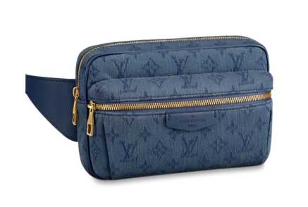 Louis Vuitton Outlet original OUTDOOR Pocket M44741 blue