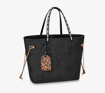 Louis Vuitton Outlet NEVERFULL MM M45856 black