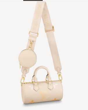 Louis Vuitton Outlet PAPILLON BB M45708 Cream&Saffron