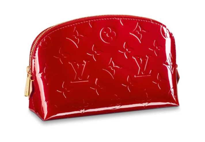 Louis Vuitton Outlet Monogram Vernis Leather COSMETIC POUCH M90172 red