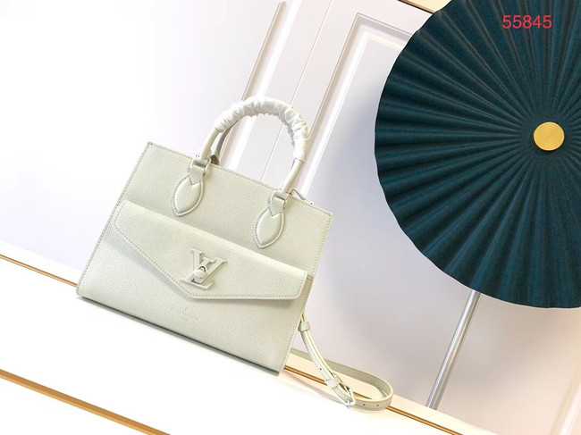 Louis Vuitton Outlet Original LOCKME TOTE M55845 white