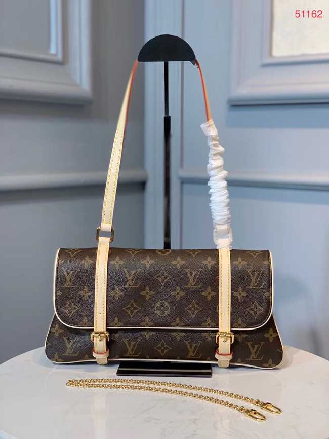 Louis Vuitton Outlet original leather Monogram Canvas M51162