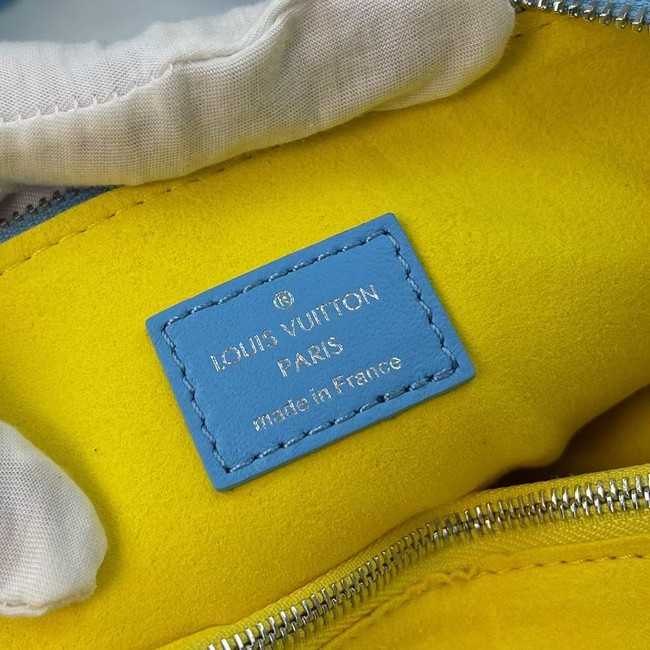 Louis Vuitton Outlet COUSSIN PM M58628 light blue&yellow