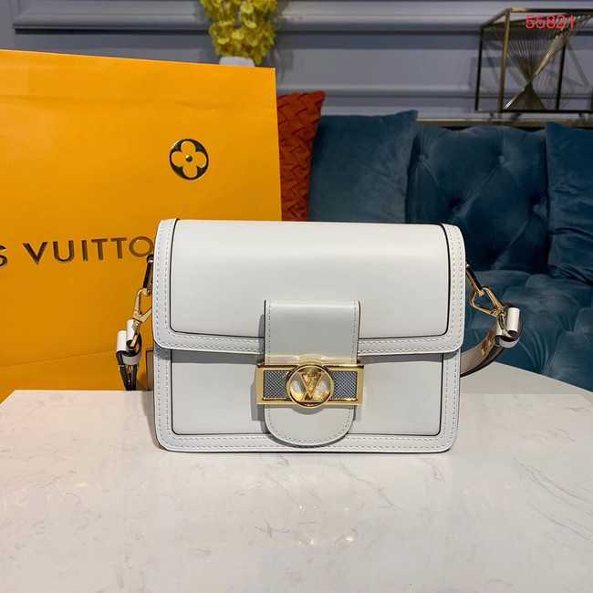 Louis Vuitton Outlet original DAUPHINE MM M55735 white