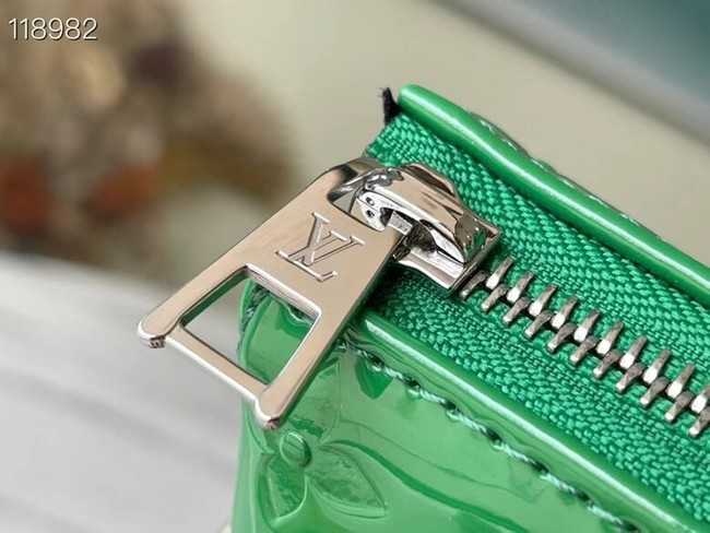 Louis Vuitton Outlet Monogram Vernis COUSSIN MM M57783 green