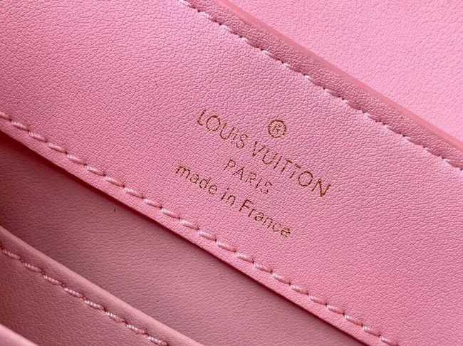 Louis Vuitton Outlet original Ostrich pattern CAPUCINES Mini M44611 Eau de Rose