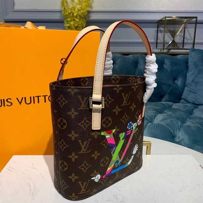 Louis Vuitton Outlet original monogram canvas Tote Bag M51172 Flower