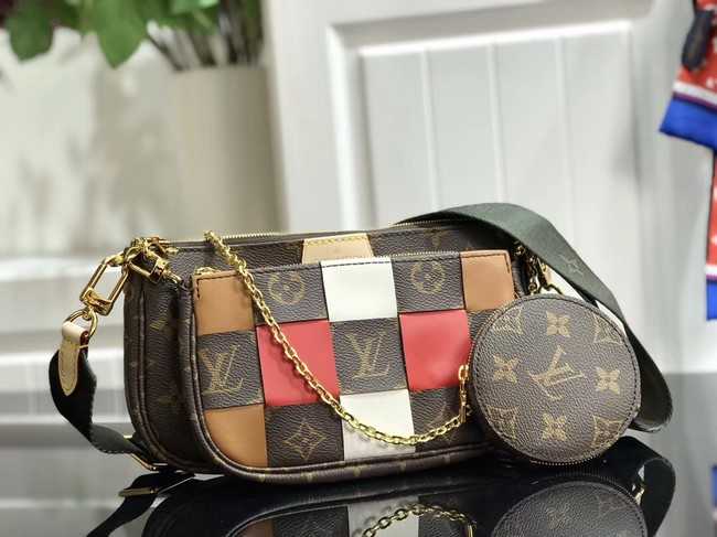 Louis Vuitton Outlet Monogram Canvas Original Leather M44823