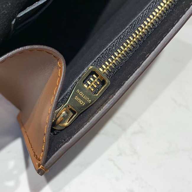 Louis Vuitton Outlet Original Monogram Canvas DAUPHINE CHAIN WALLET M68746