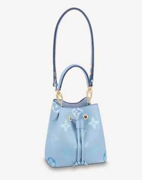 Louis Vuitton Outlet Original Leather NEONOE BB M45709 Summer Blue