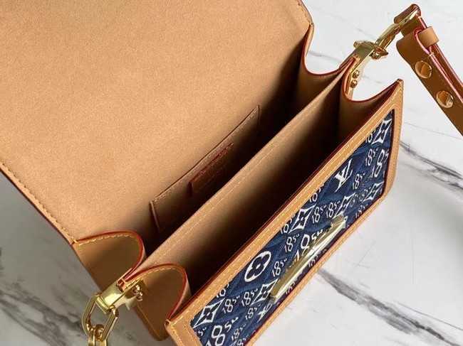 Louis Vuitton Outlet mini SINCE 1854 DAUPHINE M57394 blue