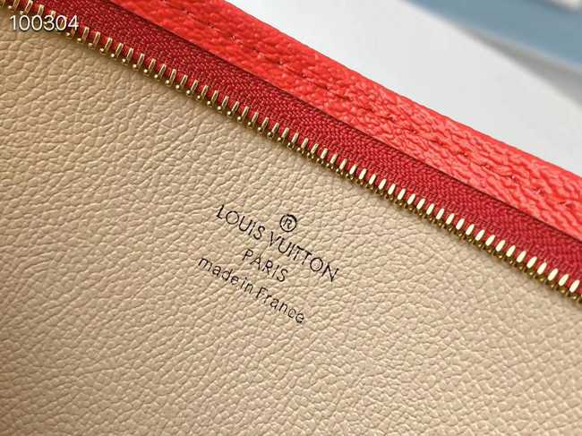 Louis Vuitton Outlet Monogram Canvas Original Leather M68137 red