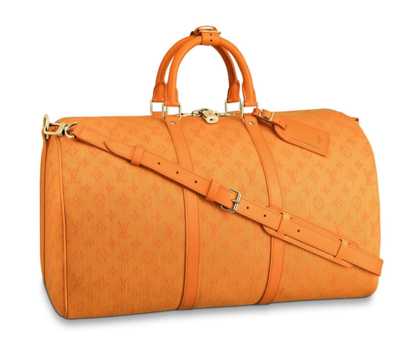 Louis Vuitton Outlet original KEEPALL BANDOULIERE 50 M44644 Ochre