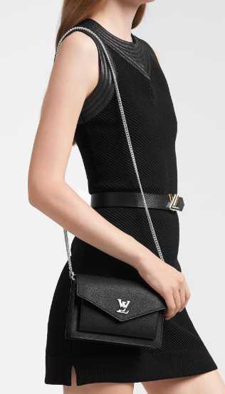 Louis Vuitton Outlet Original MYLOCKME Chain Bag M63471 black