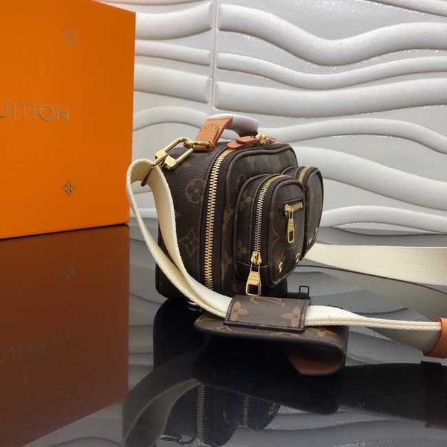 Louis Vuitton Outlet Original Monogram Canvas M45672 White&Brown