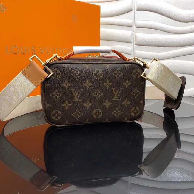 Louis Vuitton Outlet Original Monogram Canvas M45672 White&Brown