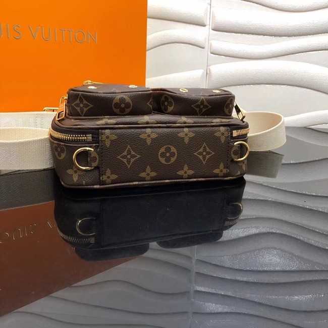 Louis Vuitton Outlet Original Monogram Canvas M45672 White&Brown