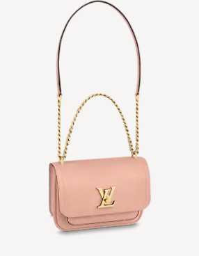 Louis Vuitton Outlet Original Lockme chain small handbag M57067 pink