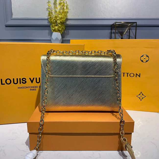 Louis Vuitton Outlet original epi leather twist M50282 gold