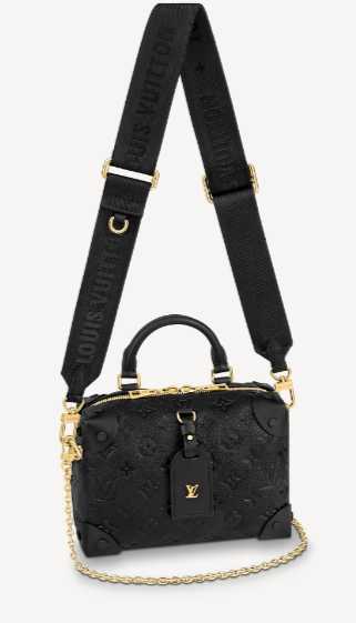 Louis Vuitton Outlet Original PETITE MALLE SOUPLE M45394 Black