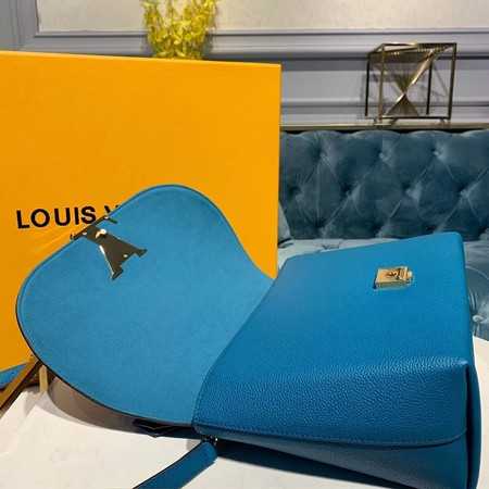 Louis Vuitton Outlet Volta Mocaccino Original Leather M53771 Light Blue