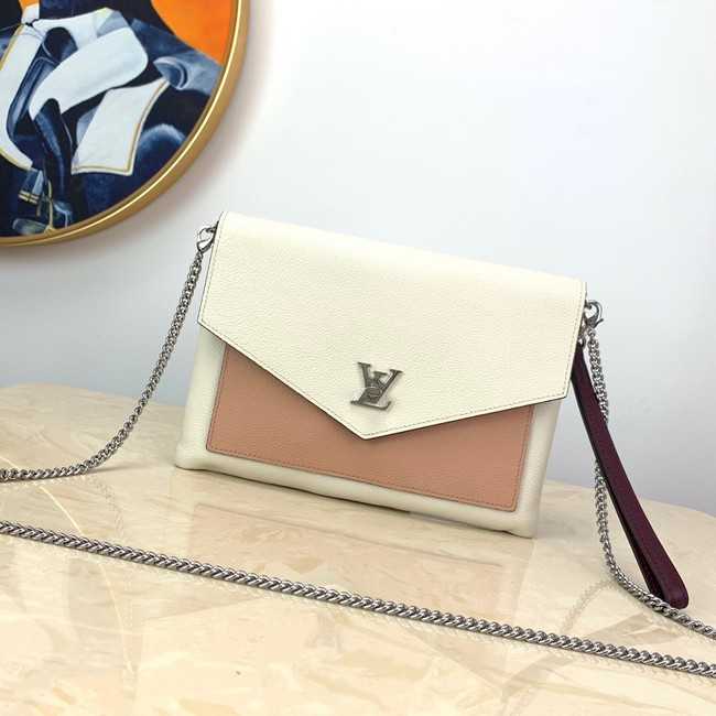 Louis Vuitton Outlet MYLOCKME Mini chain bag M69183 apricot&white