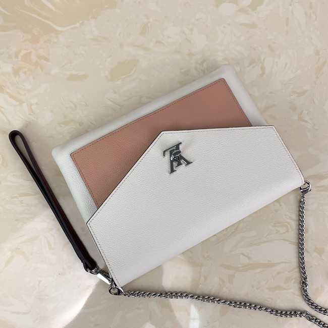 Louis Vuitton Outlet MYLOCKME Mini chain bag M69183 apricot&white