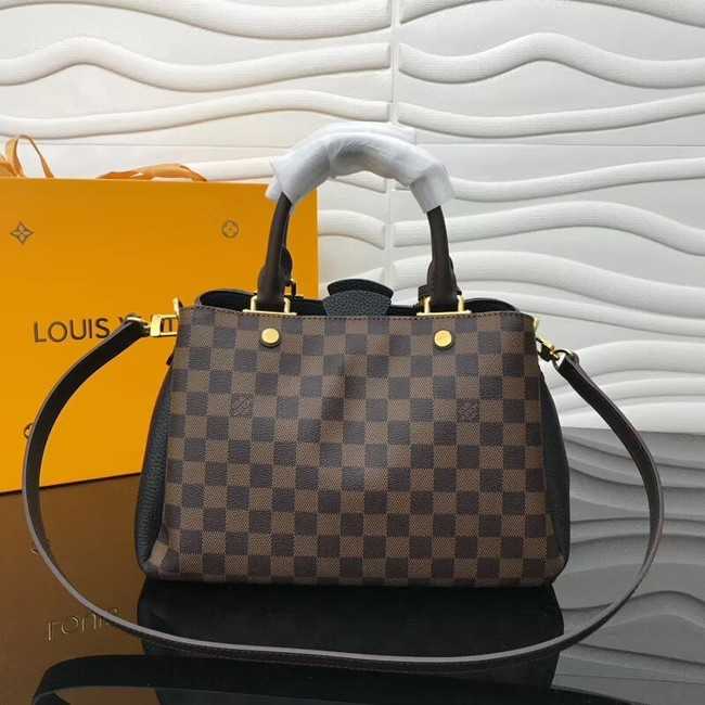 Louis Vuitton Outlet Original Damier Ebene Canvas M41674 black