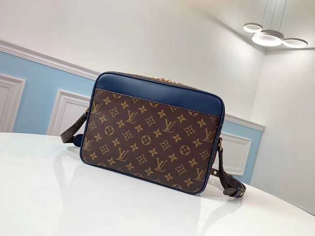 Louis Vuitton Outlet original monogram canvas Shoulder Bag M51478 blue