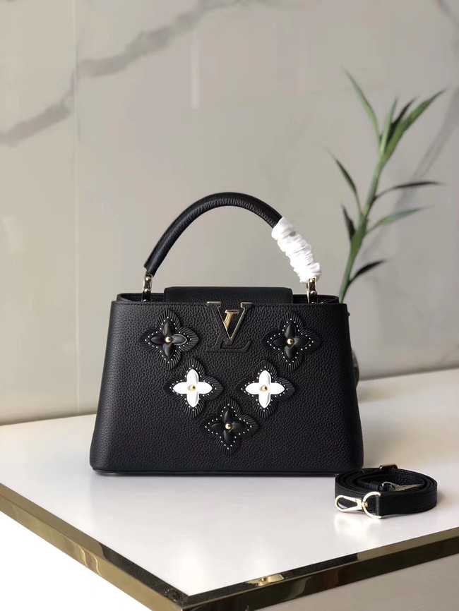 Louis Vuitton Outlet CAPUCINES PM M48866 black