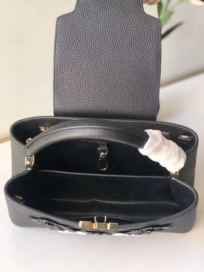 Louis Vuitton Outlet CAPUCINES PM M48866 black