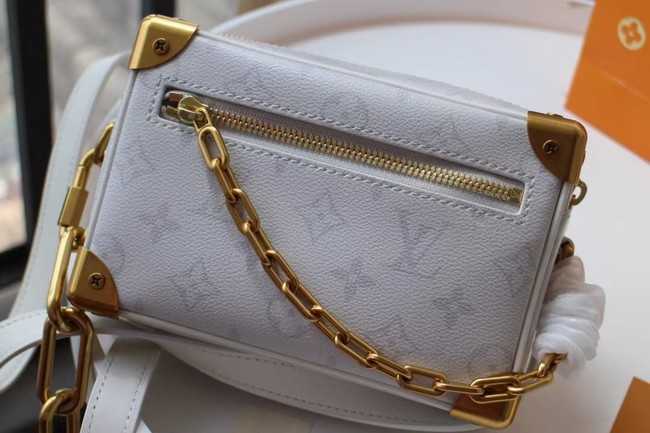 Louis Vuitton Outlet Original MINI SOFT TRUNK M68906 white