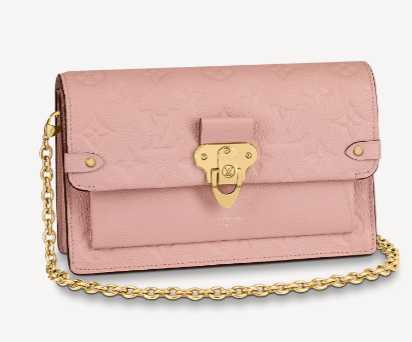 Louis Vuitton Outlet VAVIN CHAIN WALLET M67841 Rose Poudre Pink