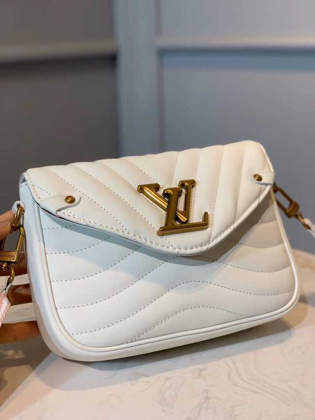 Louis Vuitton Outlet NEW WAVE Shoulder Bag M56466 white