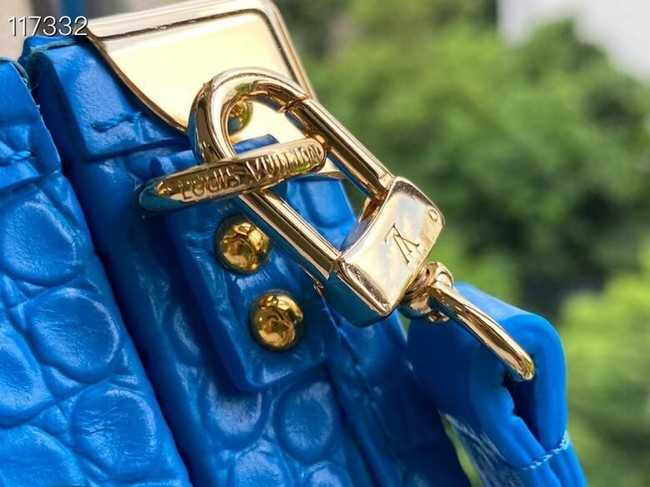 Louis Vuitton Outlet original PETITE MALLE N92049 blue