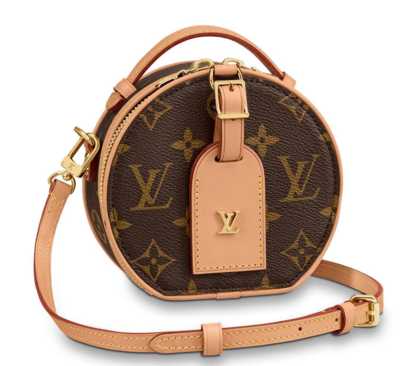 Louis Vuitton Outlet original Monogram Canvas MINI BOITE CHAPEAU M44699