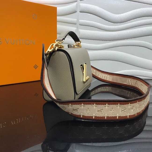 Louis Vuitton Outlet original TWIST MM M57050 gray