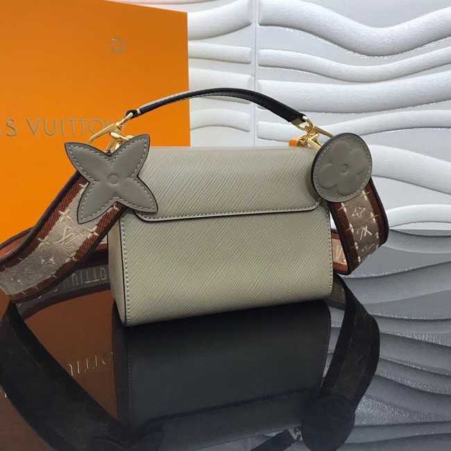 Louis Vuitton Outlet original TWIST MM M57050 gray